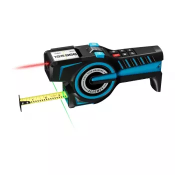 Medidor de distância laser Mileseey DTX 10 com fita métrica 100m