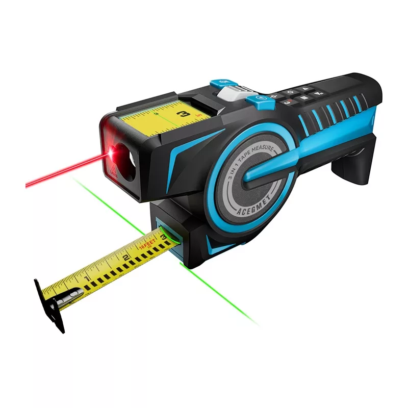 Medidor de distância laser Mileseey DTX 10 com fita métrica 100m