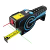 Medidor de distância laser Mileseey DTX 10 com fita métrica 100m