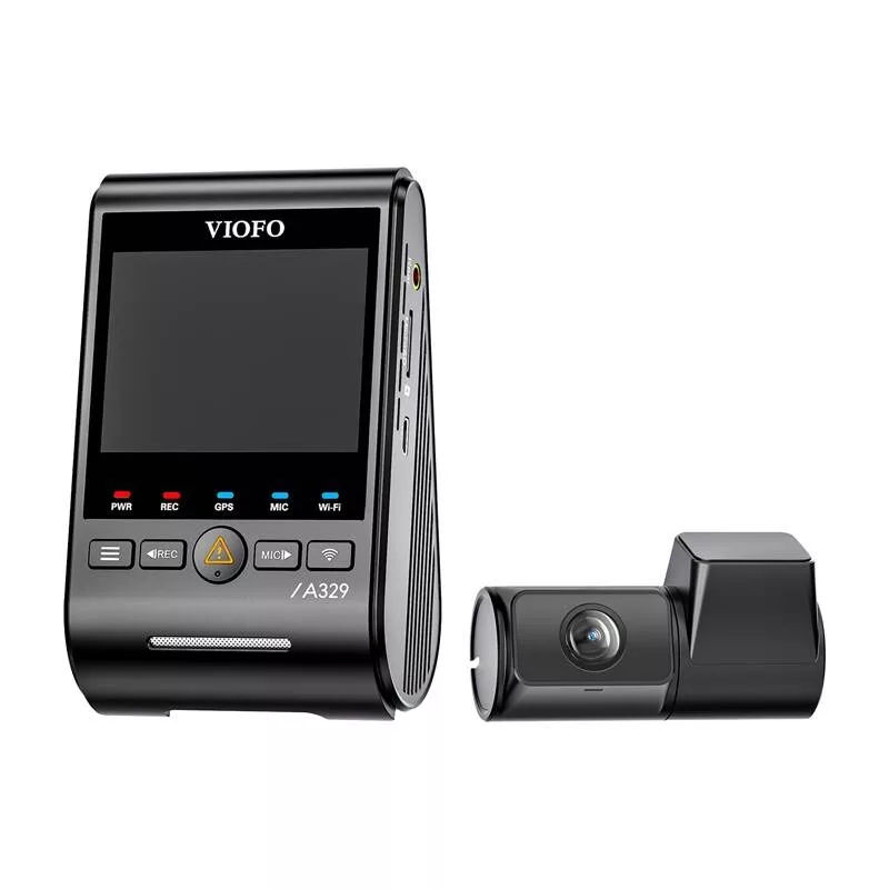 VIOFO A329S-2CH Dashcam Dual-Channel 4K+2K com GPS e Wi-Fi