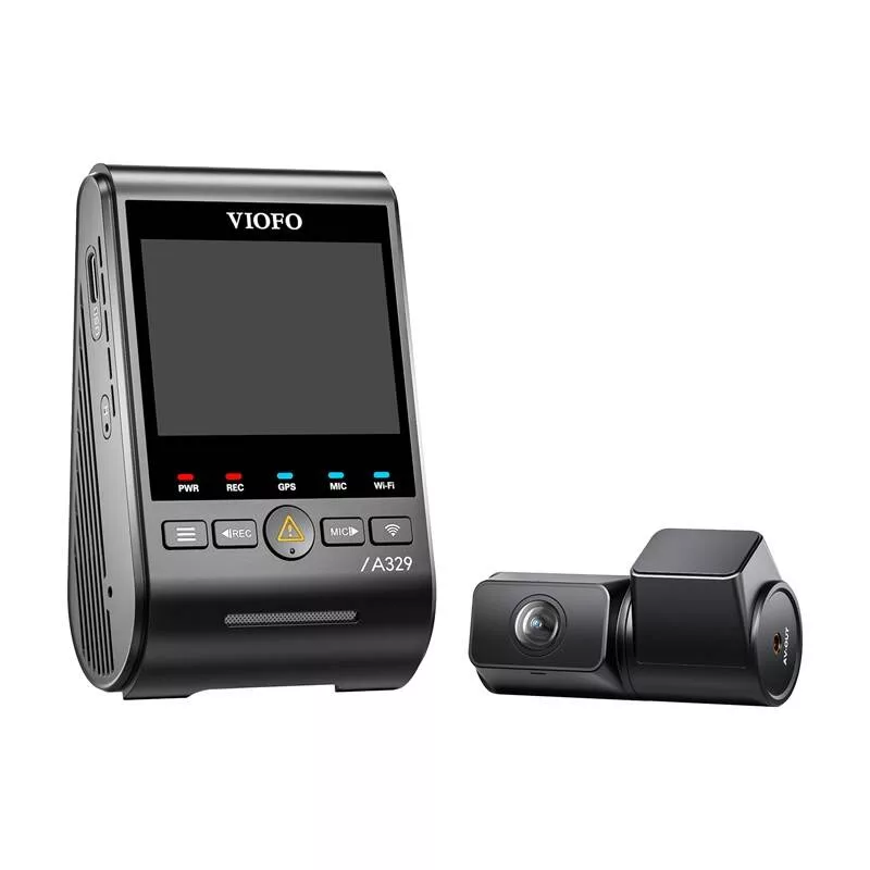 VIOFO A329S-2CH Dashcam Dual-Channel 4K+2K com GPS e Wi-Fi