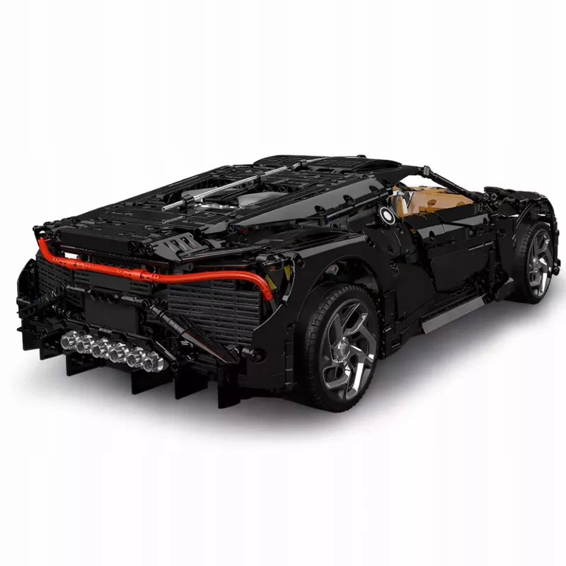 MOULD KING La Voiture Noire Conjunto de construção 13163S - 4800 peças escala 1:8 réplica Bugatti