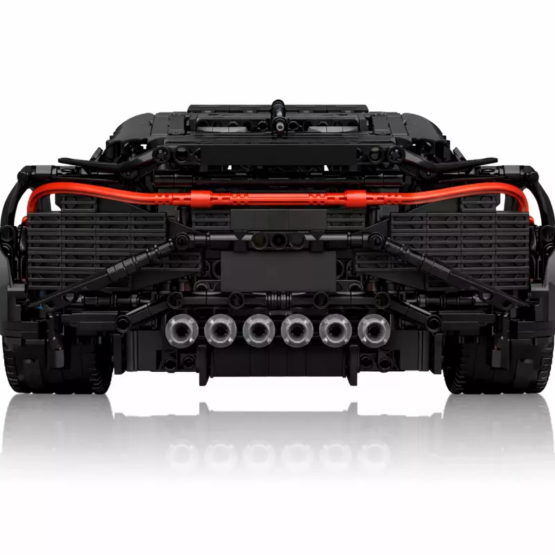 MOULD KING La Voiture Noire Conjunto de construção 13163S - 4800 peças escala 1:8 réplica Bugatti