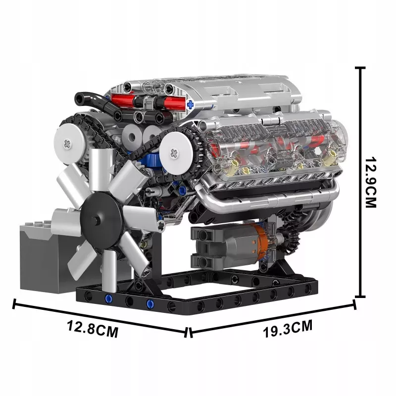 MOULD KING V8 Engine Conjunto de construção 10088S - 552 peças