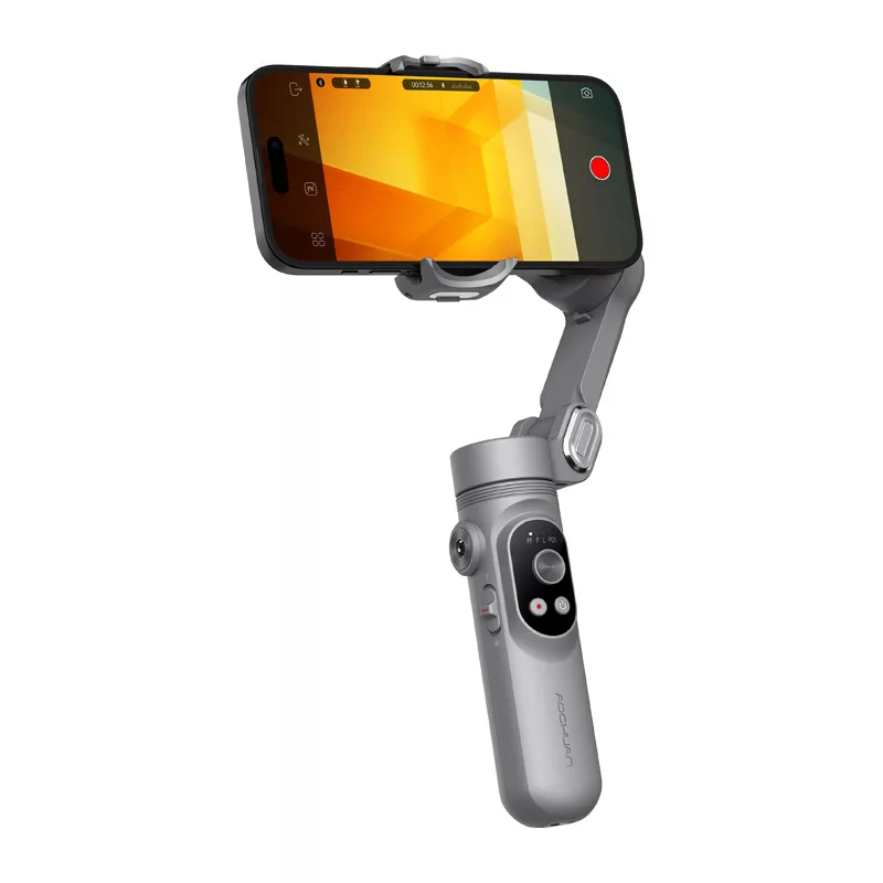 AOCHUAN X Gimbal (cinzento) - estabilizador de smartphone de 3 eixos