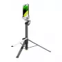 AOCHUAN M3 Pro Gimbal com iluminação RGB (branco)