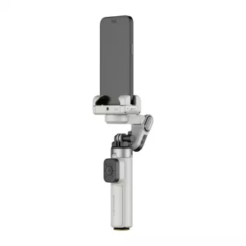 Gimbal AOCHUAN M3 Pro Mini com sensor de IA (branco)
