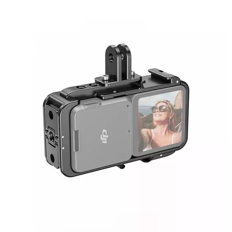 Jaula de proteção com moldura metálica TELESIN para DJI Action 2 (OA-FMS-003)