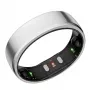 RingConn Smart Ring Gen2 para homem e mulher - wearable de monitorização de sono e fitness - frequência cardíaca - Future Silver tamanho 7