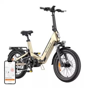 ENGWE L20 3.0 PRO 250W 20 polegadas bicicleta elétrica (dourado)
