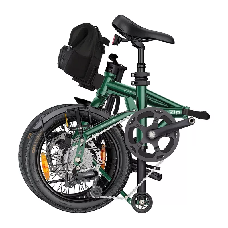 ENGWE ZIP 250W 16 polegadas bicicleta elétrica (verde)