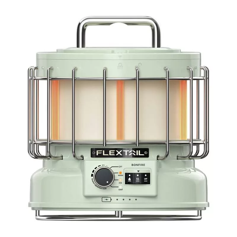Flextail MAX Lantern Humidifier luz de campismo (verde) - lanterna portátil 3 em 1, humidificador e power bank