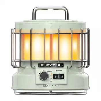 Flextail MAX Lantern Humidifier luz de campismo (verde) - lanterna portátil 3 em 1, humidificador e power bank