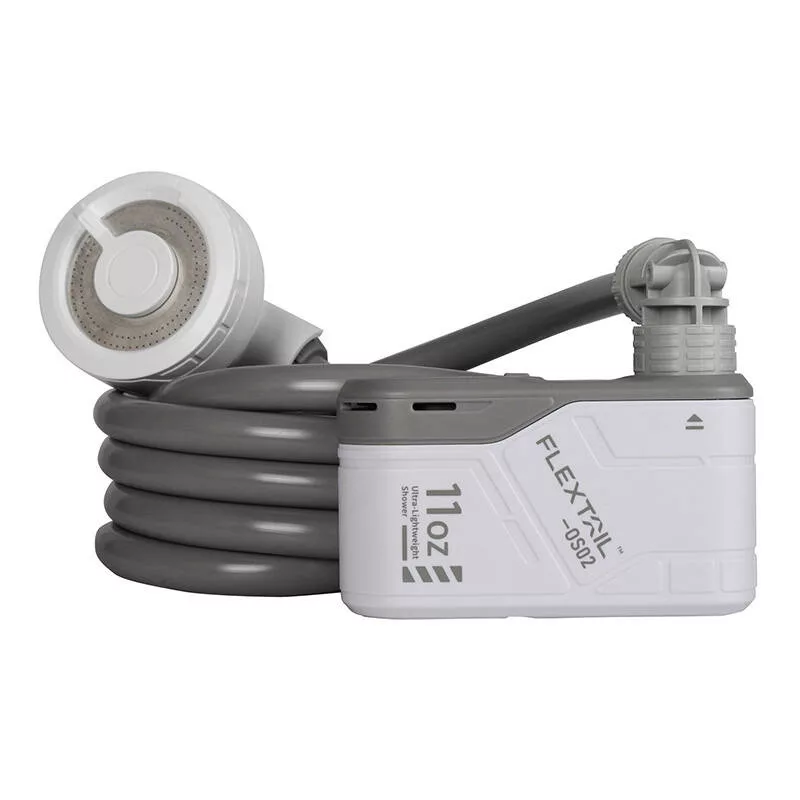 FLEXTAIL Max Shower duche portátil com bomba (branco)