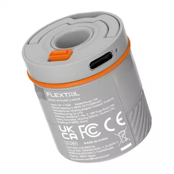 FLEXTAIL AVS Capsule bomba de ar elétrica portátil e bomba de vácuo (cinzento)