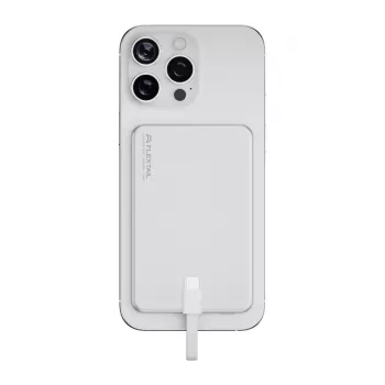 Flextail Zero Power Metal 5000 mAh powerbank, prateado