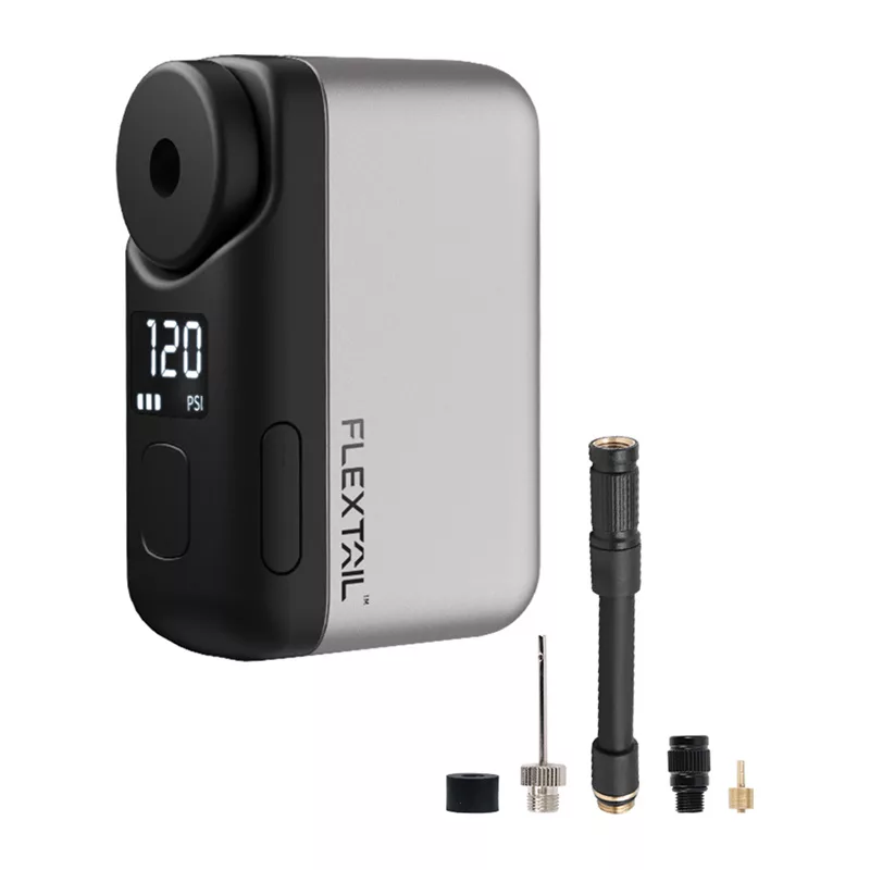 Flextail Tiny Bike Pump Pro bomba de bicicleta portátil (cinzento)