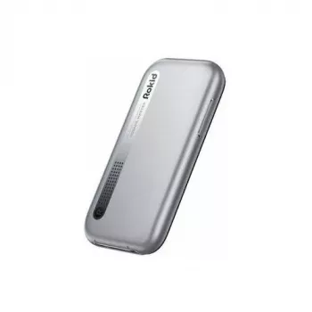 Eaton Rokid Station 2 prateado - leitor de streaming Android TV 11 com 32 GB de armazenamento, Bluetooth 5.0, Wi-Fi 5, bateria de 5000 mAh