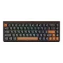 AKKO RAY68-HE Castanho Teclado mecânico gaming 68 teclas trimodo sem fios
