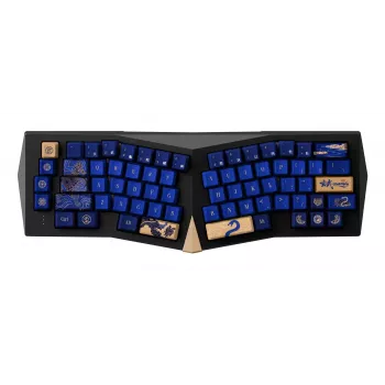 AKKO Year of the Snake Edition 65% Teclado mecânico Triple Mode (Hot-Swappable, interruptores Akko CS Jelly White, teclas PBT ASA, retroiluminação RGB, 1800mAh)