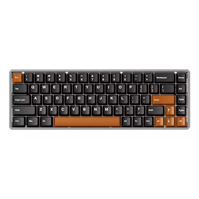AKKO MOD68-HE Teclado mecânico de efeito Hall sem fios 65% - preto