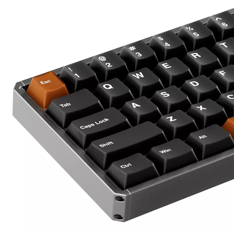 AKKO MOD68-HE Teclado mecânico de efeito Hall sem fios 65% - preto