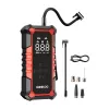 GOOLOO A6 Gear compressor de ar - insuflador de pneus digital com 150 PSI, bateria 6000mAh, lanterna LED, carregamento USB-C