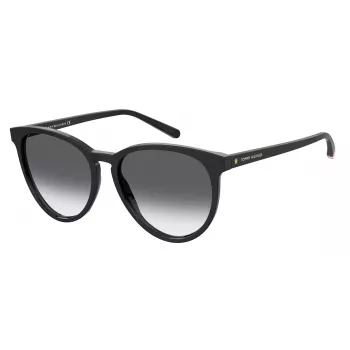 Óculos de sol TOMMY HILFIGER mulher TH1724S8079O - armação preta, lentes cinzentas, 56 mm