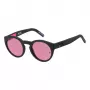 Óculos de sol unissexo Tommy Jeans TJ-0003-S-003 armação preta lentes cinzentas 48/22/140 mm