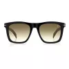 Óculos de sol David Beckham DB-7000-S-XWY homem armação preta lentes cinzento-escuro 53mm