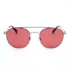 Óculos de sol retangulares unissexo LEVI'S LV-1013-S-010 - armação preta lentes cinzentas 54mm