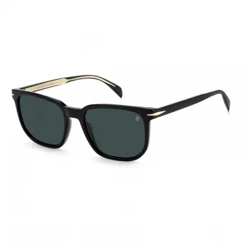 Óculos de sol David Beckham DB-1076-S-807 homem armação preta lentes cinzentas 54/19/145 mm