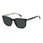 Óculos de sol David Beckham DB-1076-S-807 homem armação preta lentes cinzentas 54/19/145 mm
