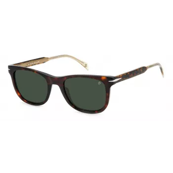 DAVID BECKHAM DB-1113-S-086 Óculos de sol quadrados Havana Verde