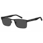 TOMMY HILFIGER TH-2040-S-807 Óculos de sol homem retangulares Preto/Cinzento 56/19/145 mm