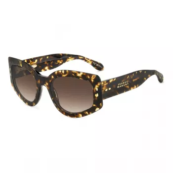 Óculos de sol ISABEL MARANT IM-0156-S-086 para mulher retangulares Havana 54 mm