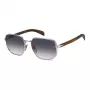 Óculos de sol DAVID BECKHAM DB7121GSWIJ para homem estilo aviador armação dourada lentes verdes 60/18/145 mm