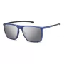 Óculos de sol Carrera Ducati CARDUC034STZQ para homem - armação preta, lentes cinzentas, 59 mm