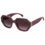 Óculos de sol LEVI'S LV-1066-S-LHF para mulher retangulares Havana castanho degradê 51 mm