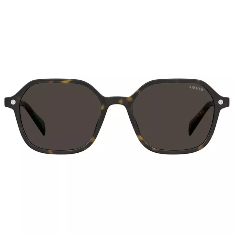 Óculos de sol Levi's LV-5051-S-086 unissexo quadrados Havana/cinzento 53 mm