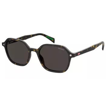 Óculos de sol Levi's LV-5051-S-086 unissexo quadrados Havana/cinzento 53 mm