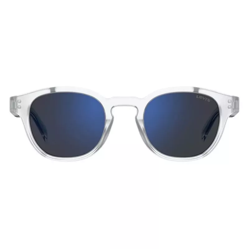 Óculos de sol LEVI'S LV-5060-S-2M4 para homem retangulares armação Havana lentes castanhas 48 mm
