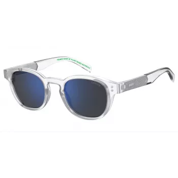 Óculos de sol LEVI'S LV-5060-S-2M4 para homem retangulares armação Havana lentes castanhas 48 mm