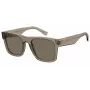 Óculos de sol Tommy Hilfiger TH-2118-S-10A para mulher armação preta lentes cinzentas 53 mm