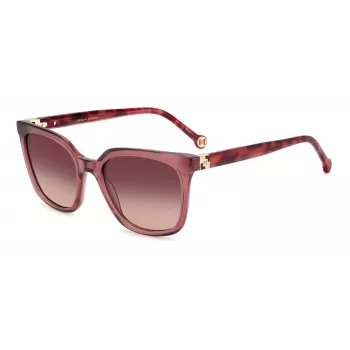Óculos de sol de mulher CAROLINA HERRERA HER0236S82U Havana castanho degradê 53 mm