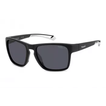Óculos de sol polarizados de homem Polaroid Sport PLD7052S003 - preto/cinzento 56 mm