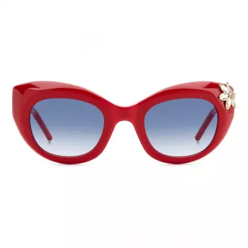 Óculos de sol de mulher Cat-Eye CAROLINA HERRERA HER0215SC9A - Havana/castanho degradê 50/25/140 mm