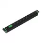 APC Easy Rack PDU Basic, horizontal, monofásico, 3,7 kW, 230 V, 16 A, 8x C13, entrada C20