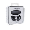 Auscultadores sem fios open-ear com clipe Happy Plugs Clip (preto)
