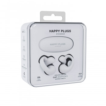 TURA SCANDINAVIA AB Happy Plugs Clip - Auscultadores True Wireless open-ear (branco)